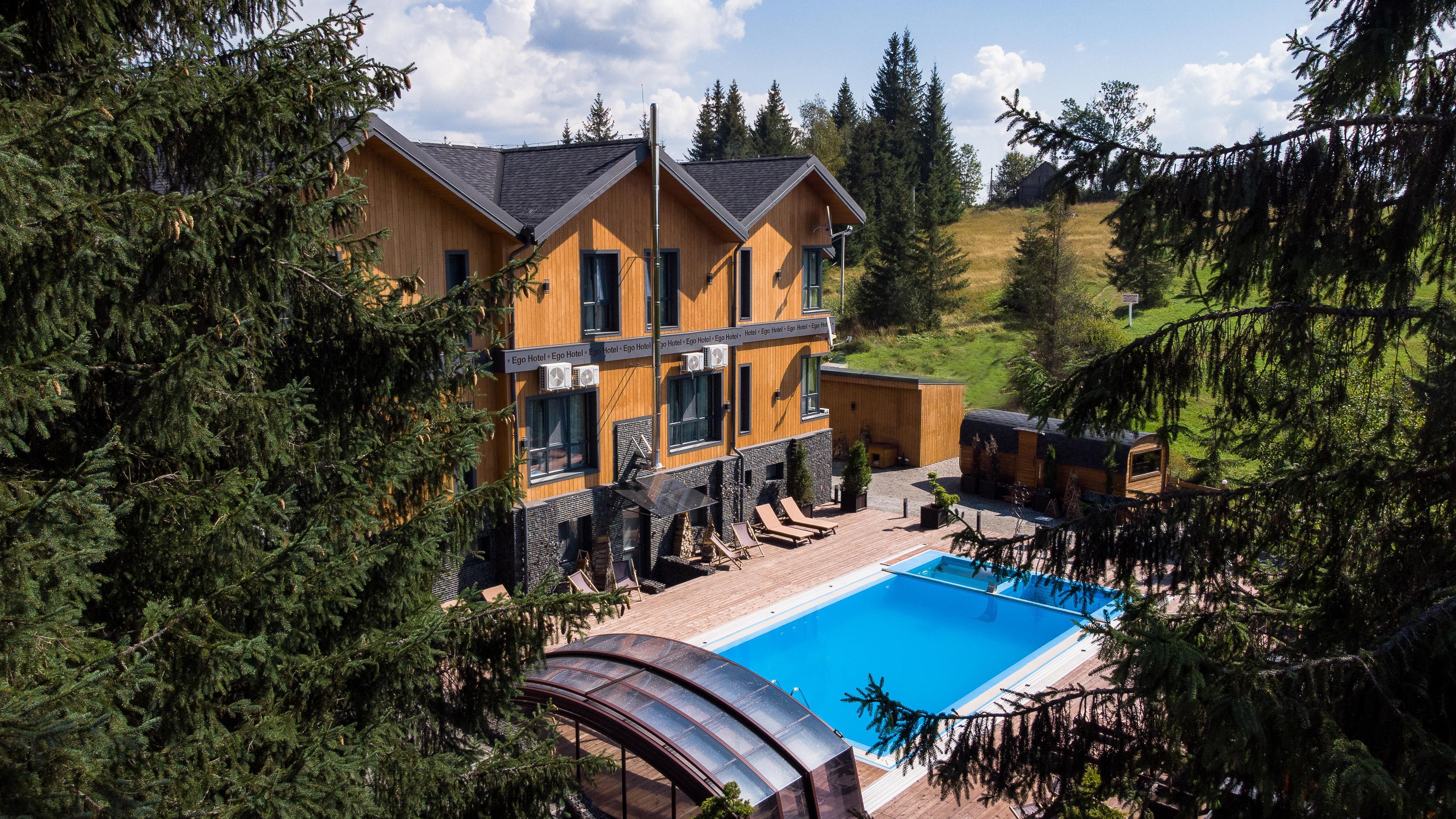 Ego Hotel Буковель Jablunytsja Exteriör bild