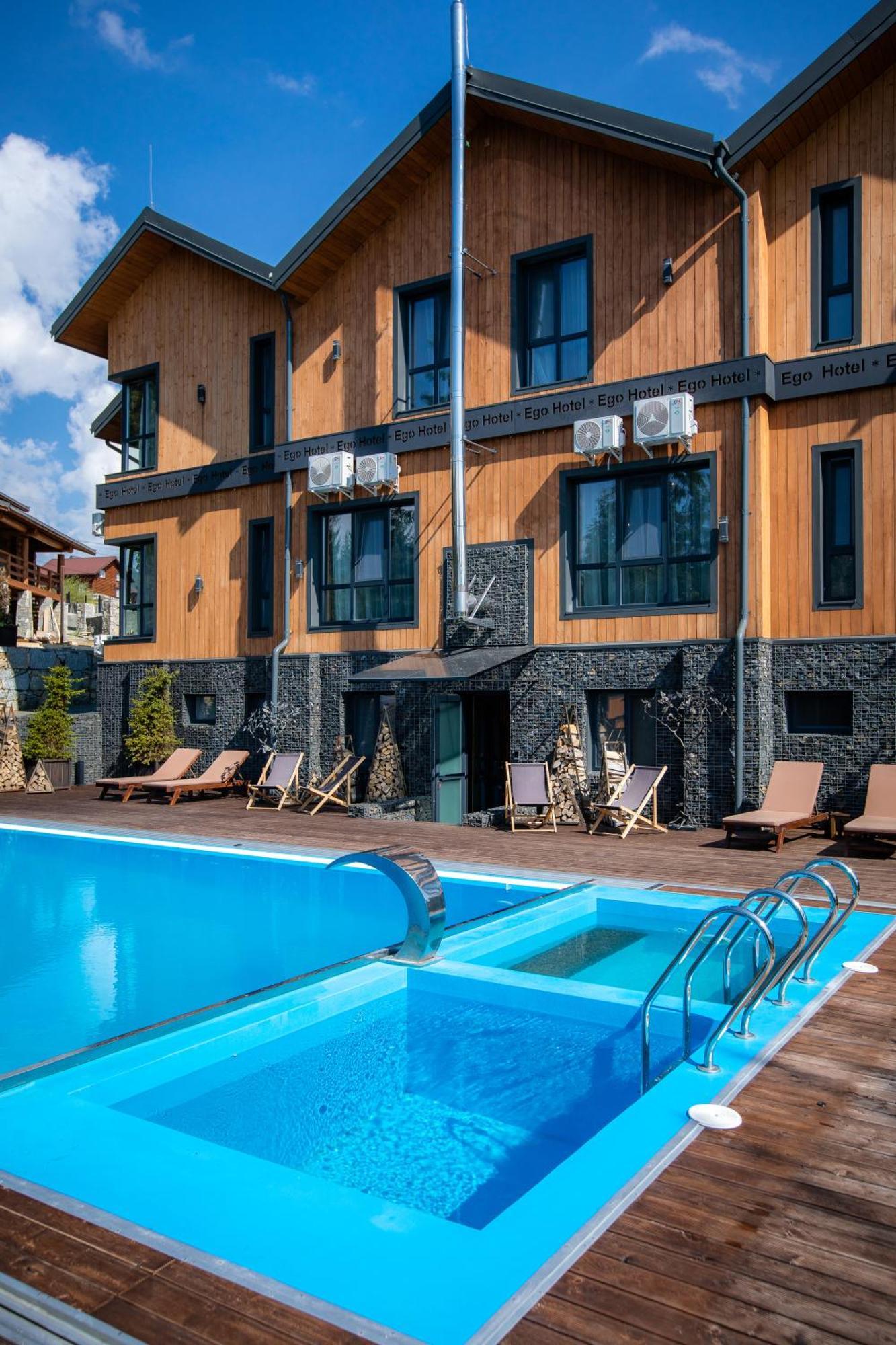 Ego Hotel Буковель Jablunytsja Exteriör bild